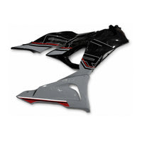 NT Injection Mold New Kit Black Gray Red ABS Fairing Fit for Kawasaki 2024-2025 ZX6R 636 N098