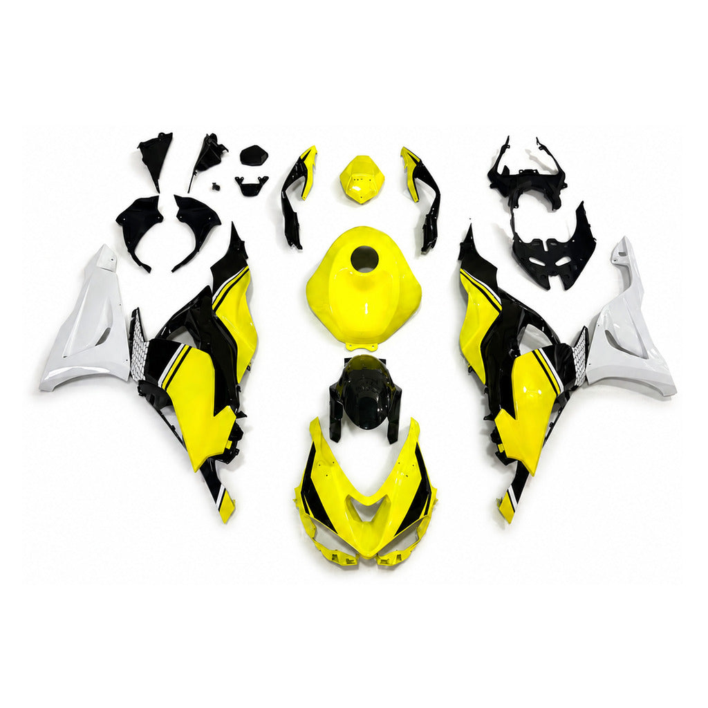 NT Fairing Fit for Kawasaki 2024-2026 ZX-6R T111- Green Gold Black | ABS Injection - 1