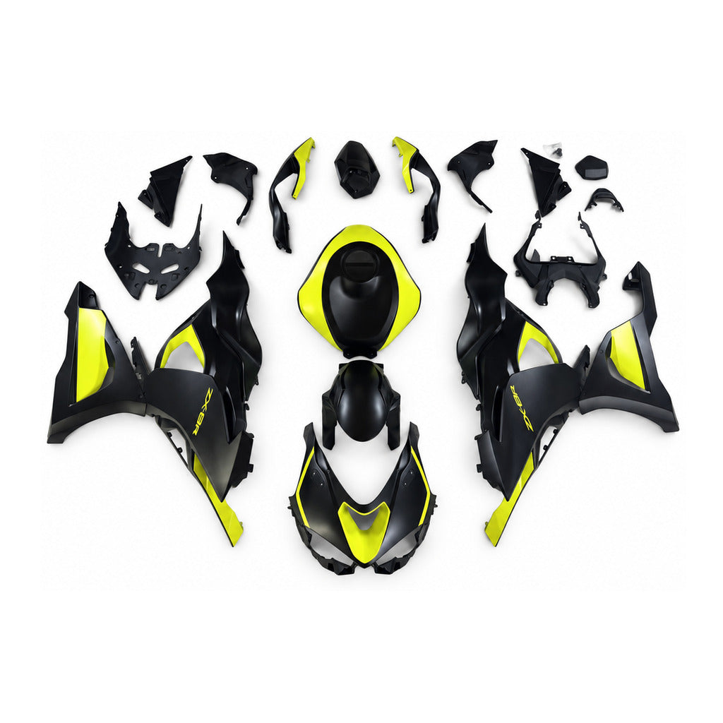 NT Fairing Fit for Kawasaki 2024-2026 ZX-6R T117- Green Blue Black | ABS Injection - 1