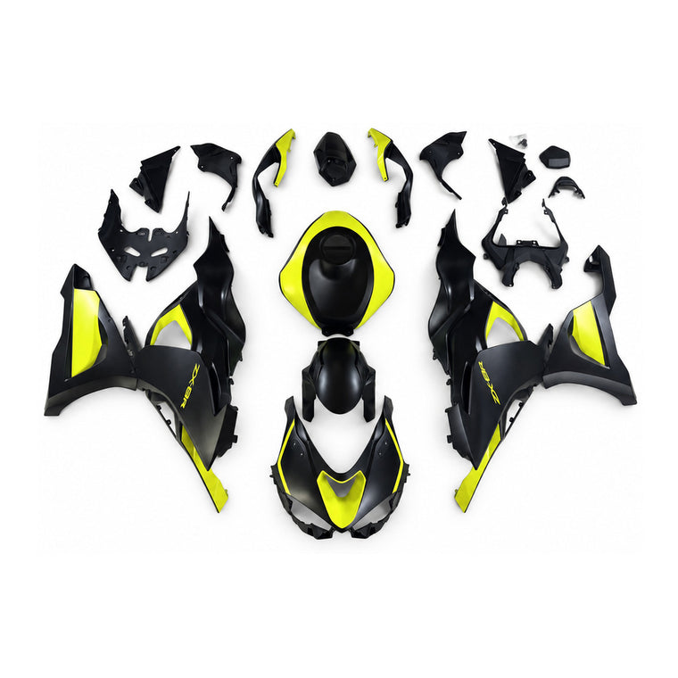 NT Fairing Fit for Kawasaki 2024-2026 ZX-6R T117- Green Blue Black | ABS Injection