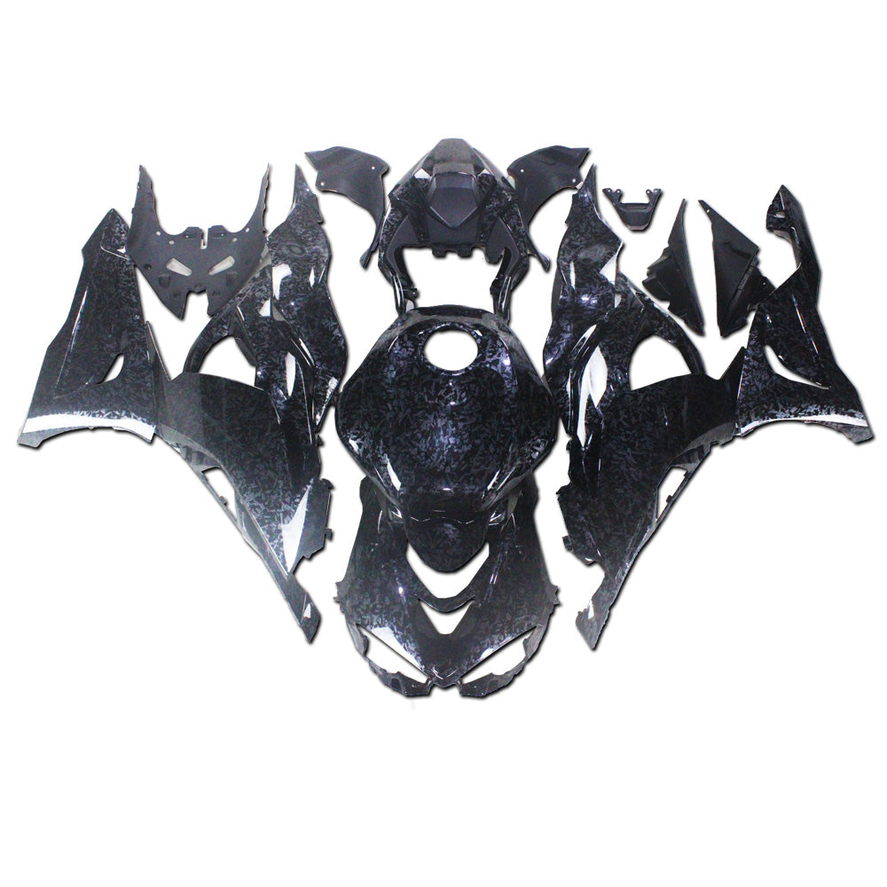 NT Fairing Fit for Kawasaki 2024-2026 ZX-6R SU02- Forged Carbon Fiber Look | ABS Injection