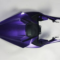 NT Aftermarket Injection ABS Plastic Fairing Fit for ZX6R 636 2024 Purple Carbon Fiber Look U05