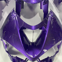 NT Aftermarket Injection ABS Plastic Fairing Fit for ZX6R 636 2024 Carbon Fiber Look Purple S05