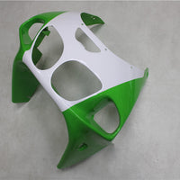 US STOCK NT Fairing Plastic Bodywork Fit for Ninja 1996-2003 ZX7R Green White N019 Available in CA