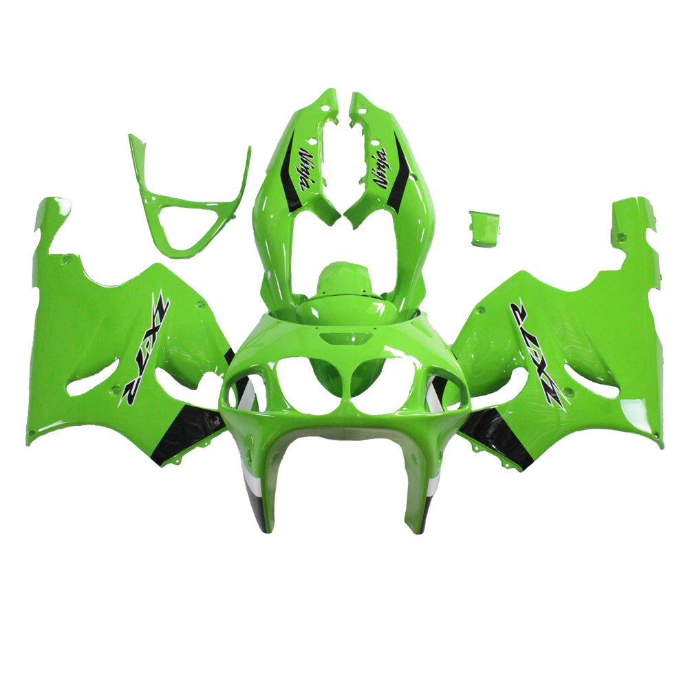 NT Fairing Fit for Kawasaki 1996-2003 ZX-7R N021- Green Black | ABS