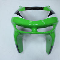 NT Aftermarket ABS Plastic Fairing Fit for ZX6R 636 1998-1999 Green Black White N005