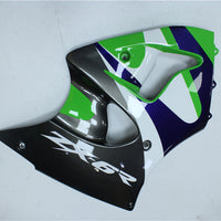 NT Aftermarket ABS Plastic Fairing Fit for ZX6R 636 1998-1999 Green Black White N005
