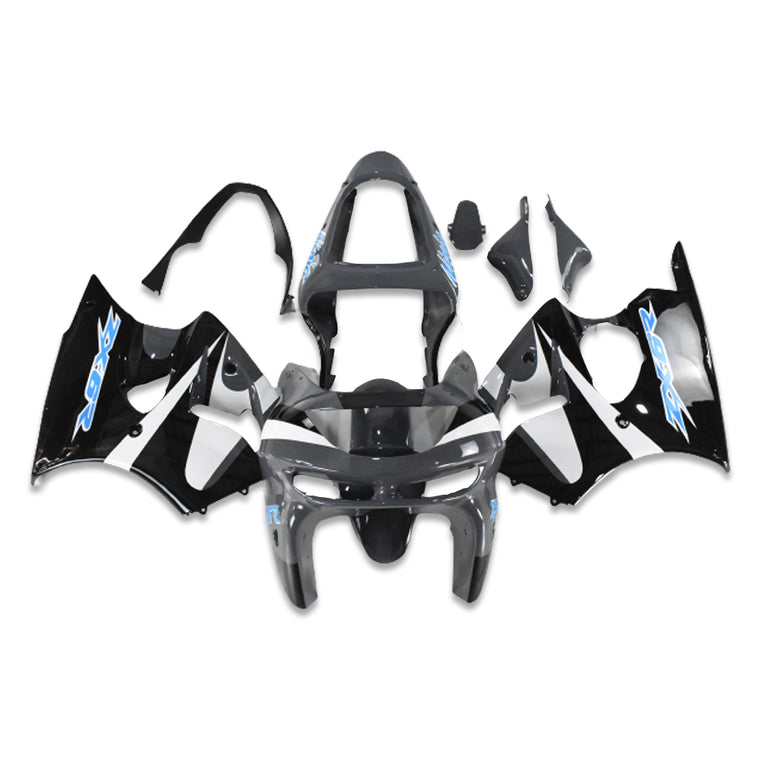 NT Fairing Fit for Kawasaki 1998-1999 ZX-6R N007- Gray Black | ABS Injection, US Stock