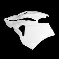 NT Fiberglass Race Track Fairing Kit Fit for YAMAHA YZF R3 2019-2023 Unpainted