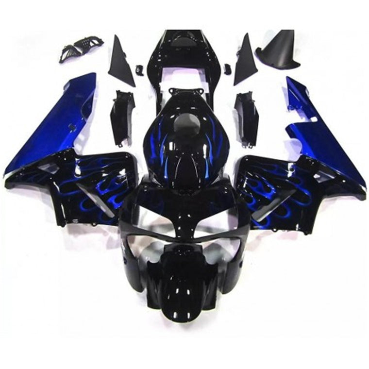 NT Fairing Fit for Honda 2003-2004 CBR600RR N091- Black Blue | ABS Injection