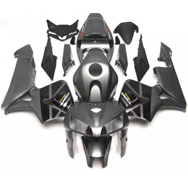 NT Injection Plastic Fairing Kit Fit for HONDA 2005-2006 CBR600RR Grey Black N116