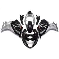 US STOCK NT Plastics Bodywork Black Silver Red ABS Fairing Fit for 2008-2013 GSX 650F N009 Available in CA