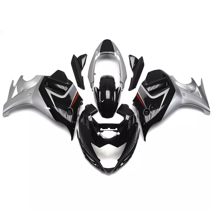 US STOCK NT Plastics Bodywork Black Silver Red ABS Fairing Fit for 2008-2013 GSX 650F N009 Available in CA