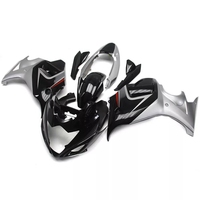 US STOCK NT Plastics Bodywork Black Silver Red ABS Fairing Fit for 2008-2013 GSX 650F N009 Available in CA
