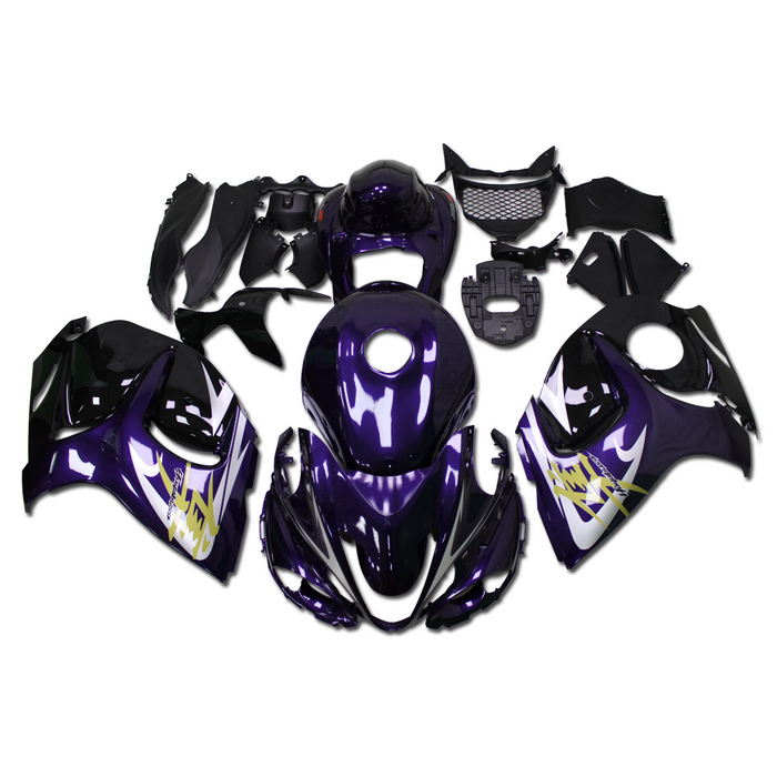NT Aftermarket Injection ABS Plastic Fairing Fit for GSXR 1300 Hayabusa 2008-2020 Purple