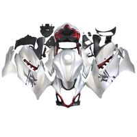 NT Aftermarket Injection ABS Plastic Fairing Fit for GSXR 1300 Hayabusa 2021-2023 Gray N001