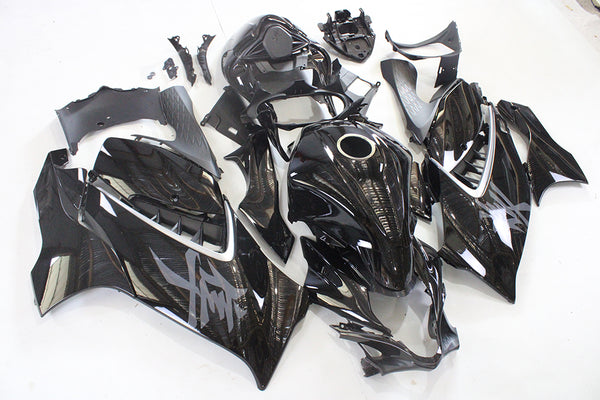 NT Aftermarket Injection ABS Plastic Fairing Fit for GSXR 1300 Hayabusa 2021-2023 Glossy Black N003