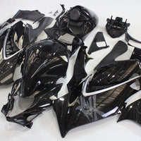 NT Aftermarket Injection ABS Plastic Fairing Fit for GSXR 1300 Hayabusa 2021-2023 Glossy Black N003