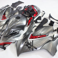 NT Aftermarket Injection ABS Plastic Fairing Fit for GSXR 1300 Hayabusa 2021-2023 Dark Gray Red N006