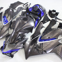 NT Aftermarket Injection ABS Plastic Fairing Fit for GSXR 1300 Hayabusa 2021-2023 Dark Gray Blue N007