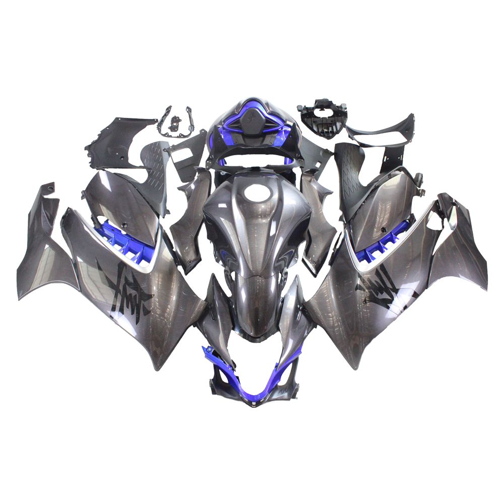 NT Fairing Fit for Suzuki 2021-2027 Hayabusa GSXR 1300 N007- Dark Gray Blue | ABS Injection