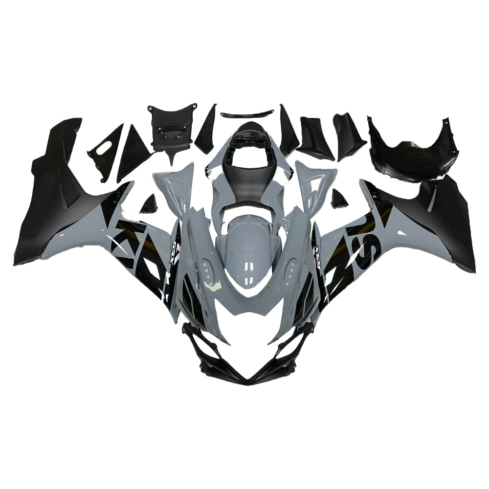 NT Fairing Fit for Suzuki 2011-2027 GSXR600/750 N082- Gray Black | ABS Injection