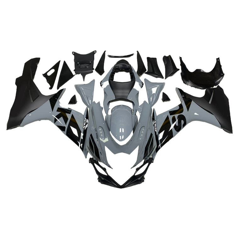 NT Fairing Fit for Suzuki 2011-2027 GSXR600/750 N082- Gray Black | ABS Injection