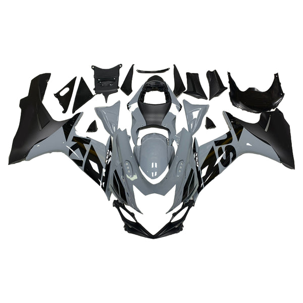 NT Aftermarket Injection ABS Plastic Fairing Fit for GSXR 600/750 2011-2024 Gray Black N082