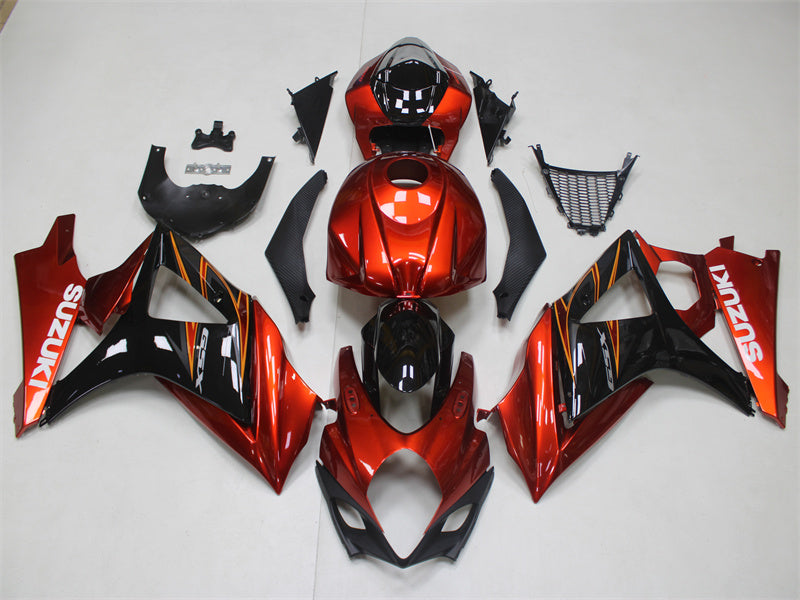 NT Fairing Fit for Suzuki 2007-2008 GSXR 1000- Orange | ABS Injection