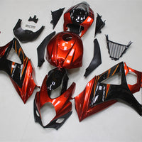 NT Aftermarket Injection ABS Orange Plastic Fairing Fit for GSXR 1000 2007-2008