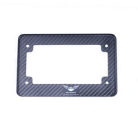 US STOCK NT Real 100% 3K Carbon Fiber Universal License Plate Frame for Motorcycle Available in CA