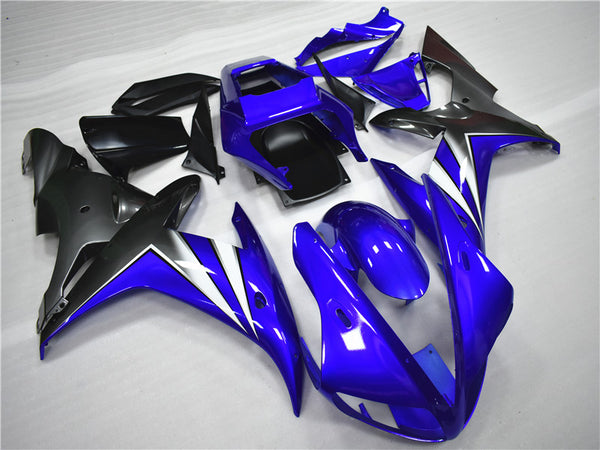 NT Aftermarket Injection ABS Plastic Fairing Fit for YZF R1 2002-2003 Blue Grey N005