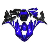 NT Aftermarket Injection ABS Plastic Fairing Fit for YZF R1 2002-2003 Blue Grey N005