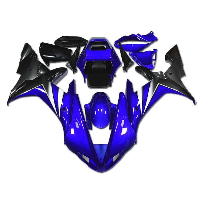 NT Aftermarket Injection ABS Plastic Fairing Fit for YZF R1 2002-2003 Blue Grey N005