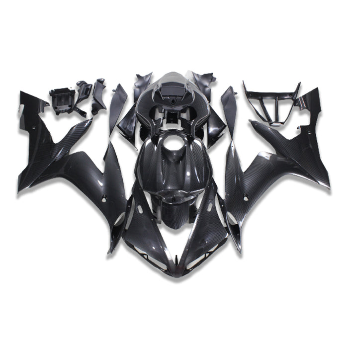US STOCK NT Injection Molded Fairing Fit for Yamaha YZF R1 2004-2006 Carbon Fiber Look S01 Available in TX
