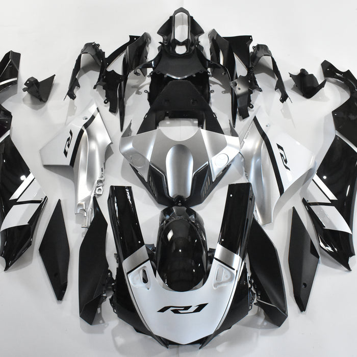 NT Injection Mold New Kit Black Silver ABS Fairing Fit for Yamaha 2020-2025 YZF R1 g002