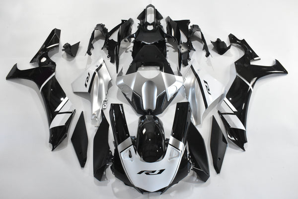 NT Injection Mold New Kit Black Silver ABS Fairing Fit for Yamaha 2020-2025 YZF R1 g002