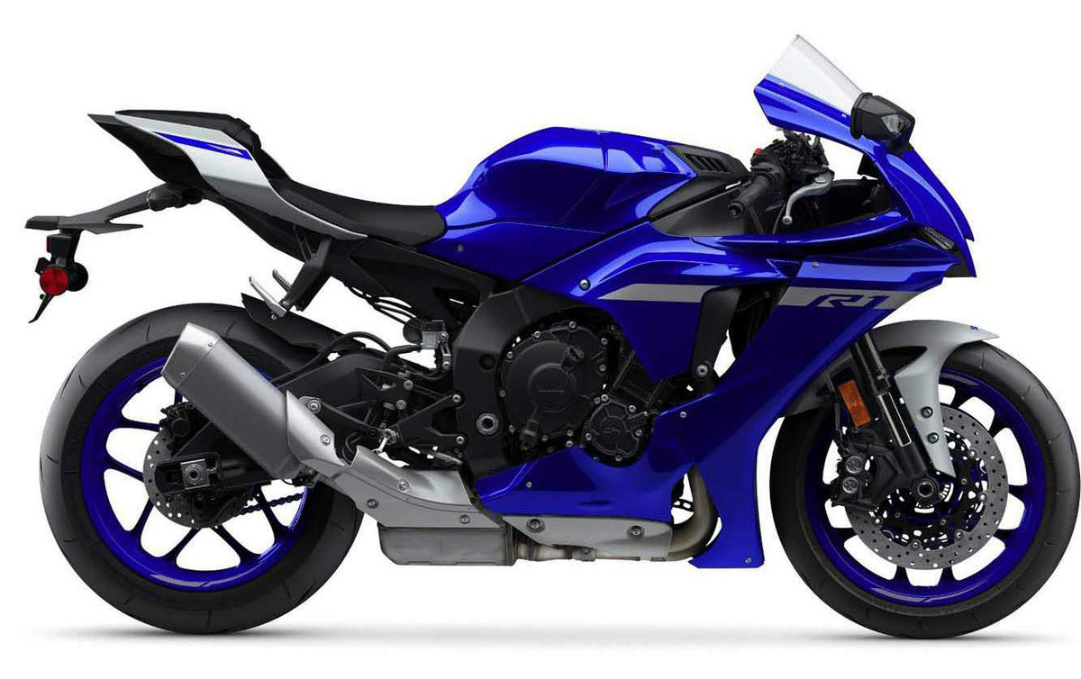 NT Fairing Fit for Yamaha 2020-2026 YZF-R1 N004- Gloss Blue | ABS Injection, US Stock