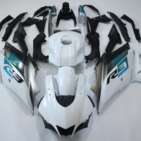 NT Aftermarket Injection ABS Plastic Fairing Fit for YZF R3 2022-2024 R25 White Teal N003