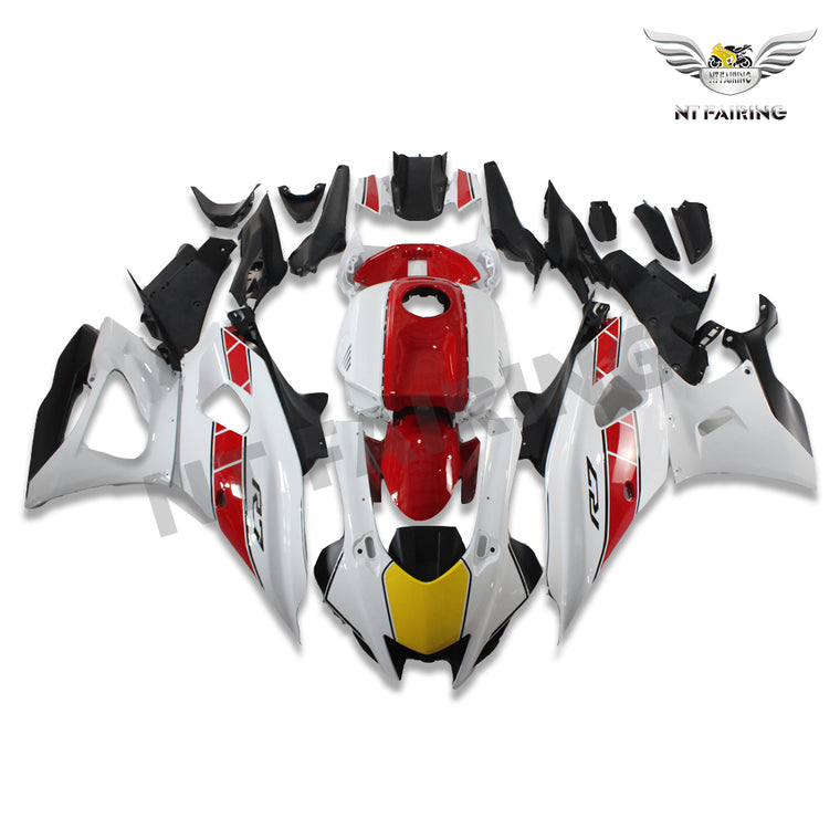 NT Fairing Fit for Yamaha 2022-2025 YZF-R7 N004- White Red Yellow 60th Anniversary | ABS Injection, US Stock