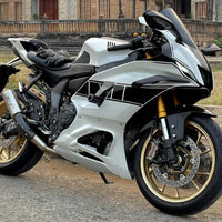 US STOCK NT Injection Mold New Kit White Black ABS Fairing Fit for Yamaha 2022-2025 YZF R7 N006 Available in CA