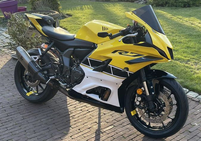 NT Fairing Fit for Yamaha 2022-2025 YZF-R7 G012- Yellow White Black | ABS Injection