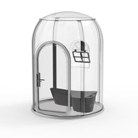 360 Degree Fully bracketless Outdoor Transparent Glass Room, Sunroom, Conservatory