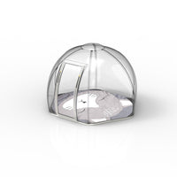 360 Degree Fully bracketless Outdoor Transparent Glass Room, Sunroom, Conservatory