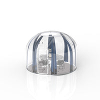 360 Degree Fully bracketless Outdoor Transparent Glass Room, Sunroom, Conservatory