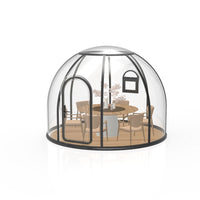360 Degree Fully bracketless Outdoor Transparent Glass Room, Sunroom, Conservatory