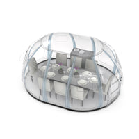 360 Degree Fully bracketless Outdoor Transparent Glass Room, Sunroom, Conservatory