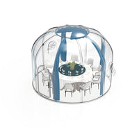 360 Degree Fully bracketless Outdoor Transparent Glass Room, Sunroom, Conservatory