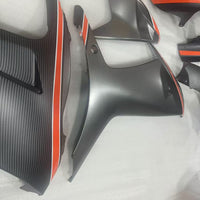 NT Aftermarket Injection ABS Plastic Fairing Fit for GSXR 600/750 2011-2024 Carbon Fiber Look and Gray Red N0002