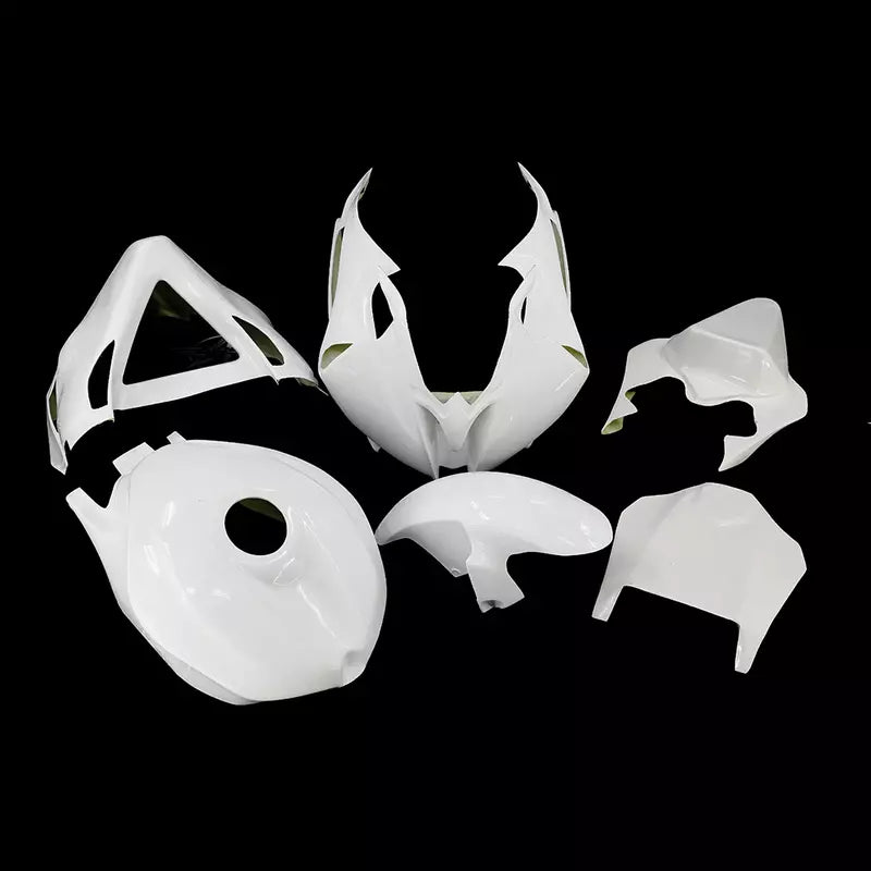NT Fiberglass Race Track Fairing Kit Fit for YAMAHA YZF R6 2008-2016 Unpainted